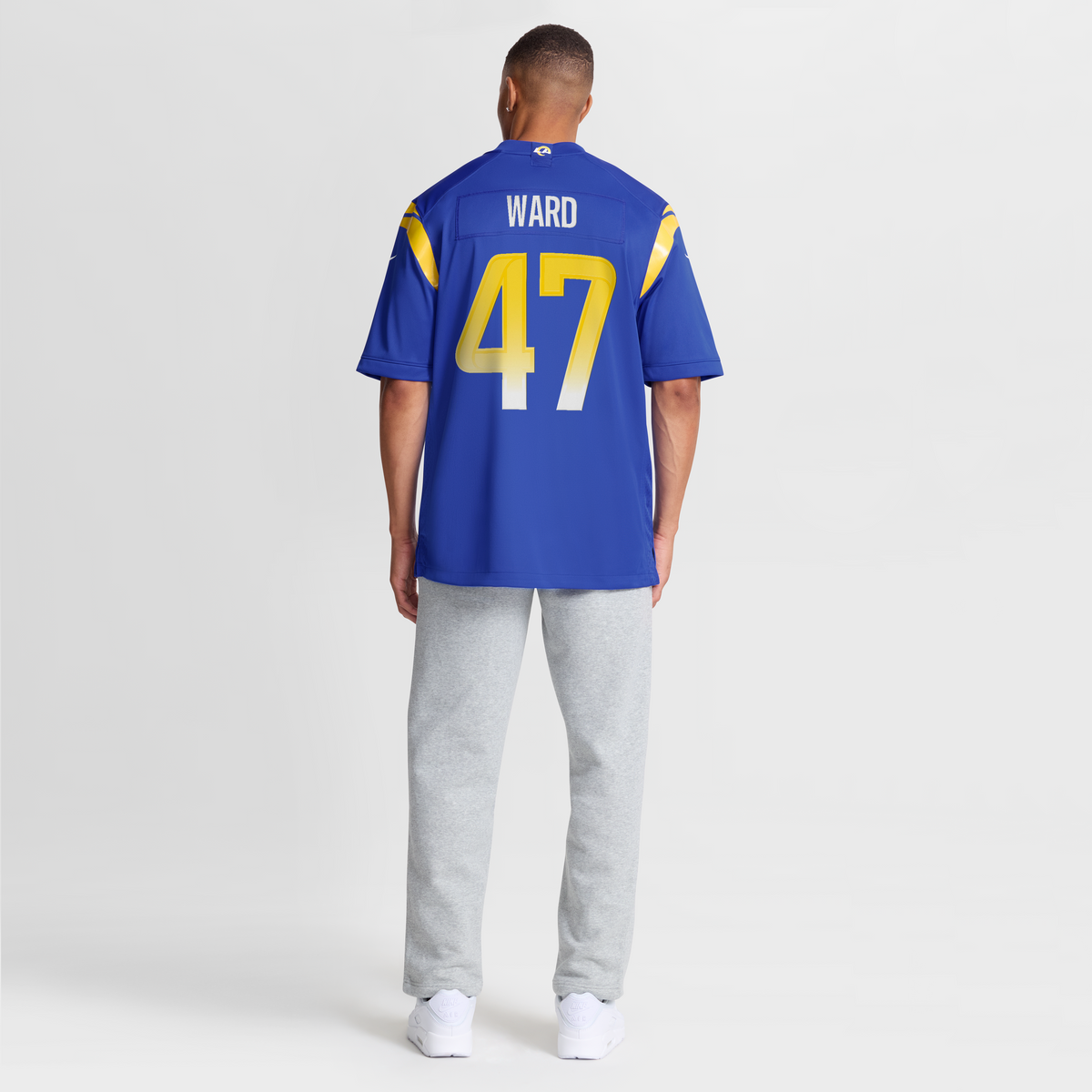 Men's Los Angeles Rams Alex Ward Nike Royal Home Game Jersey