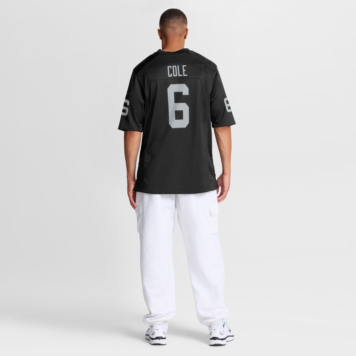 Men's Las Vegas Raiders AJ Cole Nike Black Game Jersey