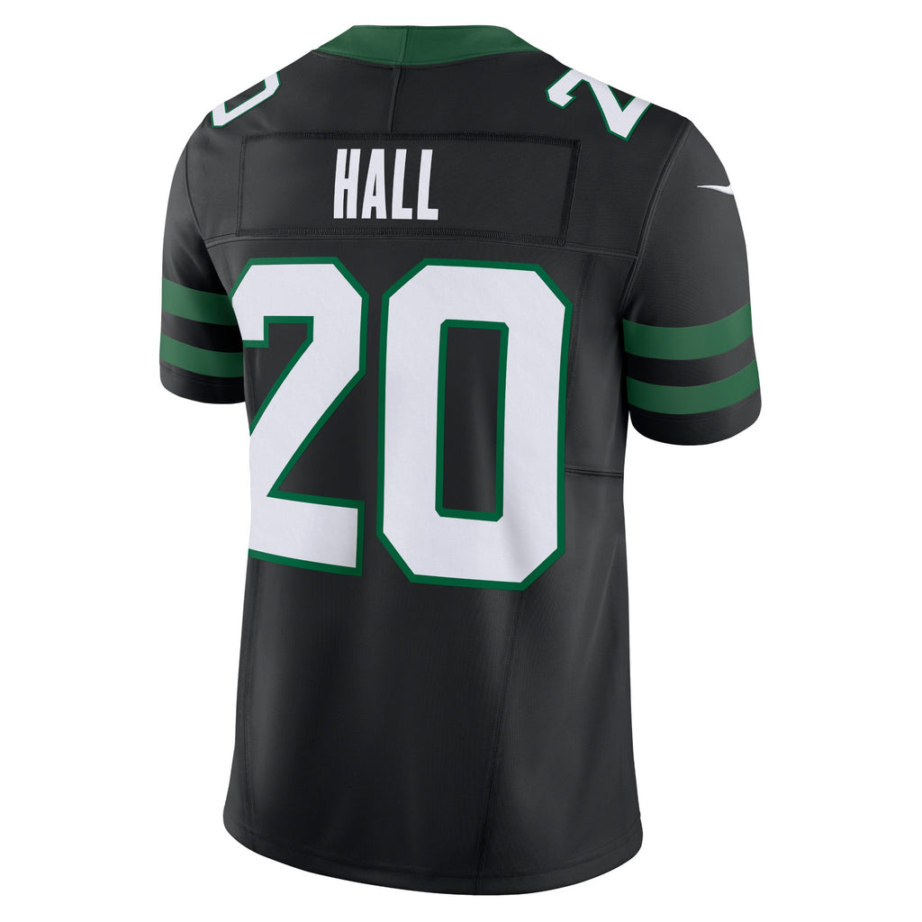 Men's New York Jets Breece Hall Nike Legacy Green Vapor F.U.S.E. Limited Jersey