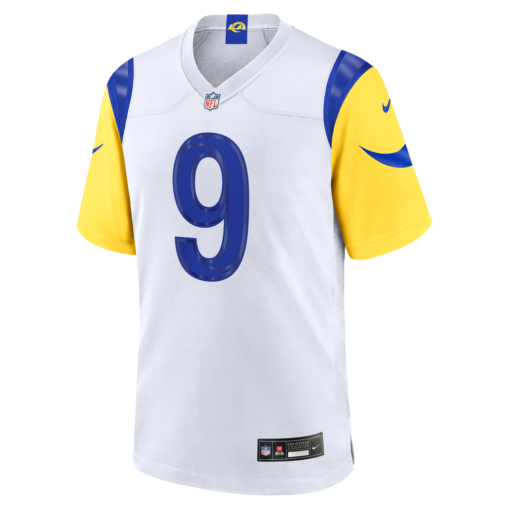 Men's Los Angeles Rams Matthew Stafford Nike Classic Sol Game Jersey