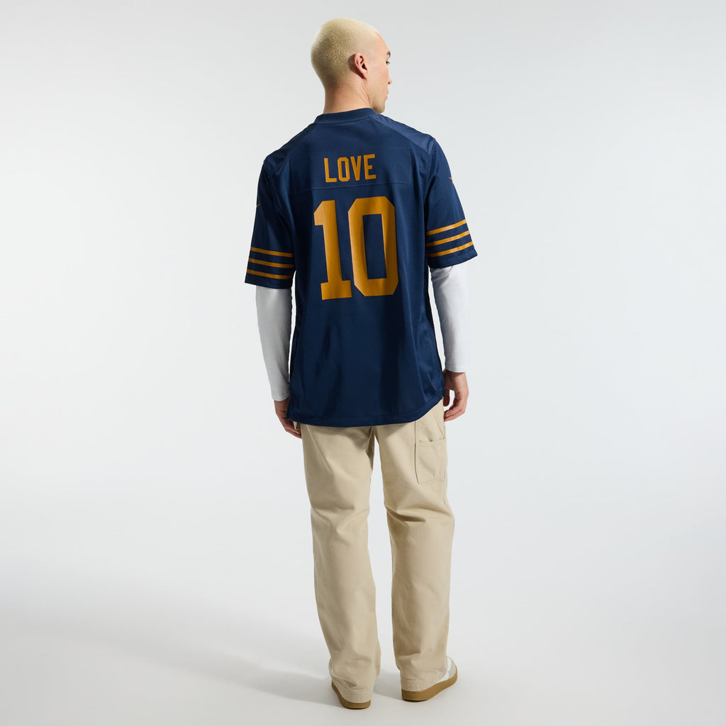 Men's Green Bay Packers Jordan Love Nike Navy The 1923 Classic Game Jersey