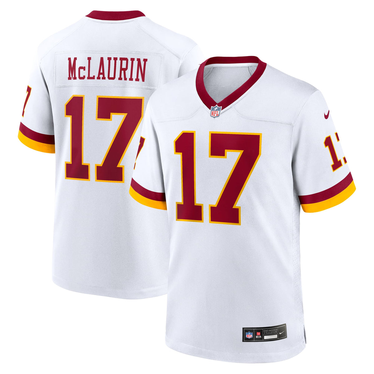 Men's Washington Commanders Terry McLaurin Nike Burgundy Game Jersey