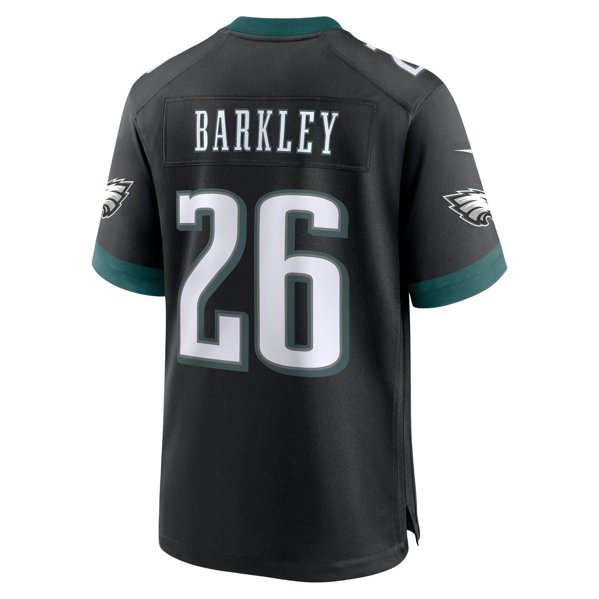 Men's Philadelphia Eagles Saquon Barkley Nike Midnight Green Game Player Jersey