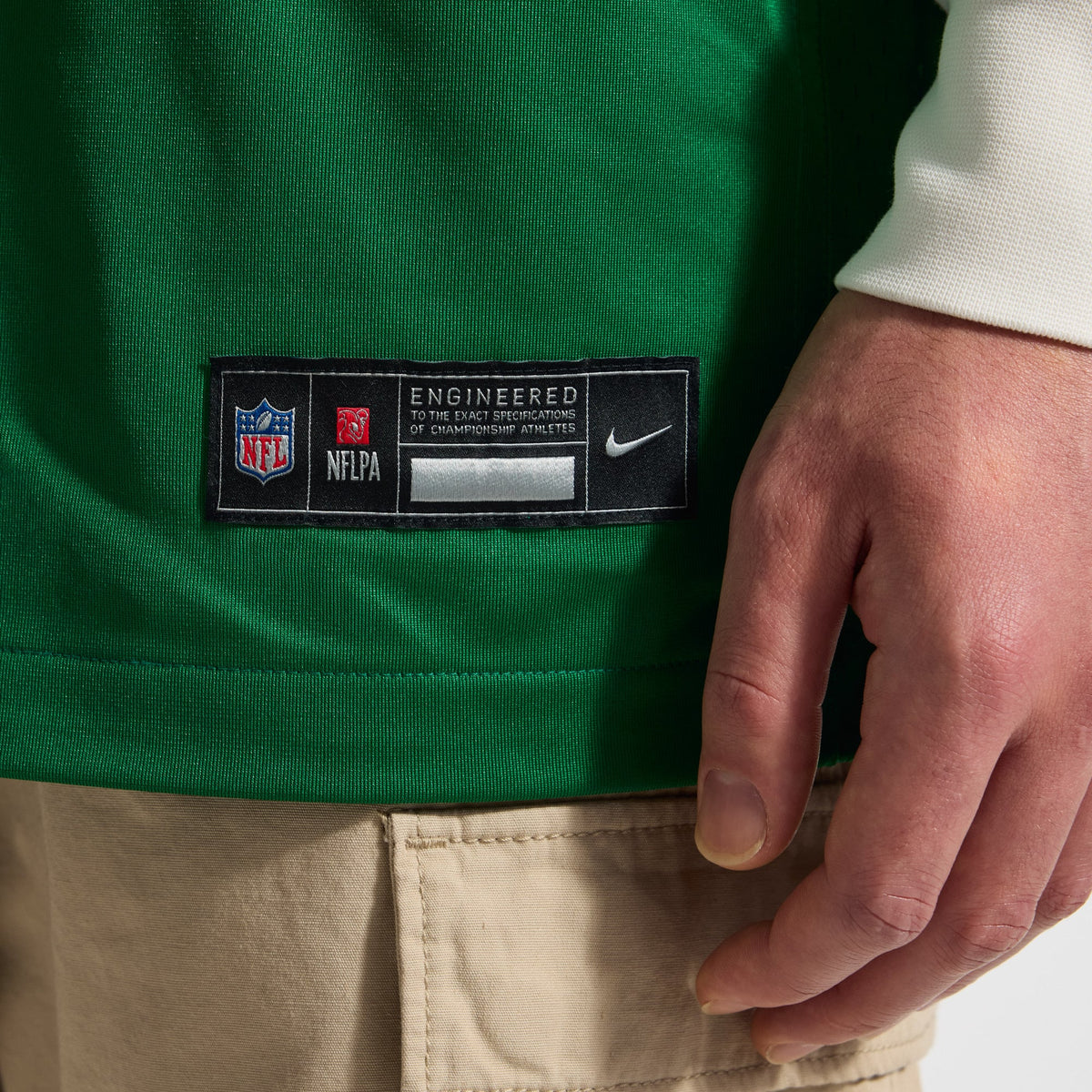 Men's Philadelphia Eagles DeVonta Smith Nike Kelly Green Alternate Game Player Jersey