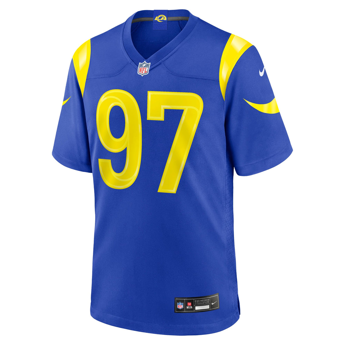 Men's Los Angeles Rams Poona Ford Nike Royal Game Jersey
