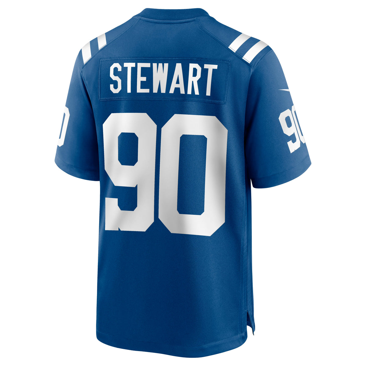 Men's Indianapolis Colts Grover Stewart Nike Blue Alternate Game Jersey