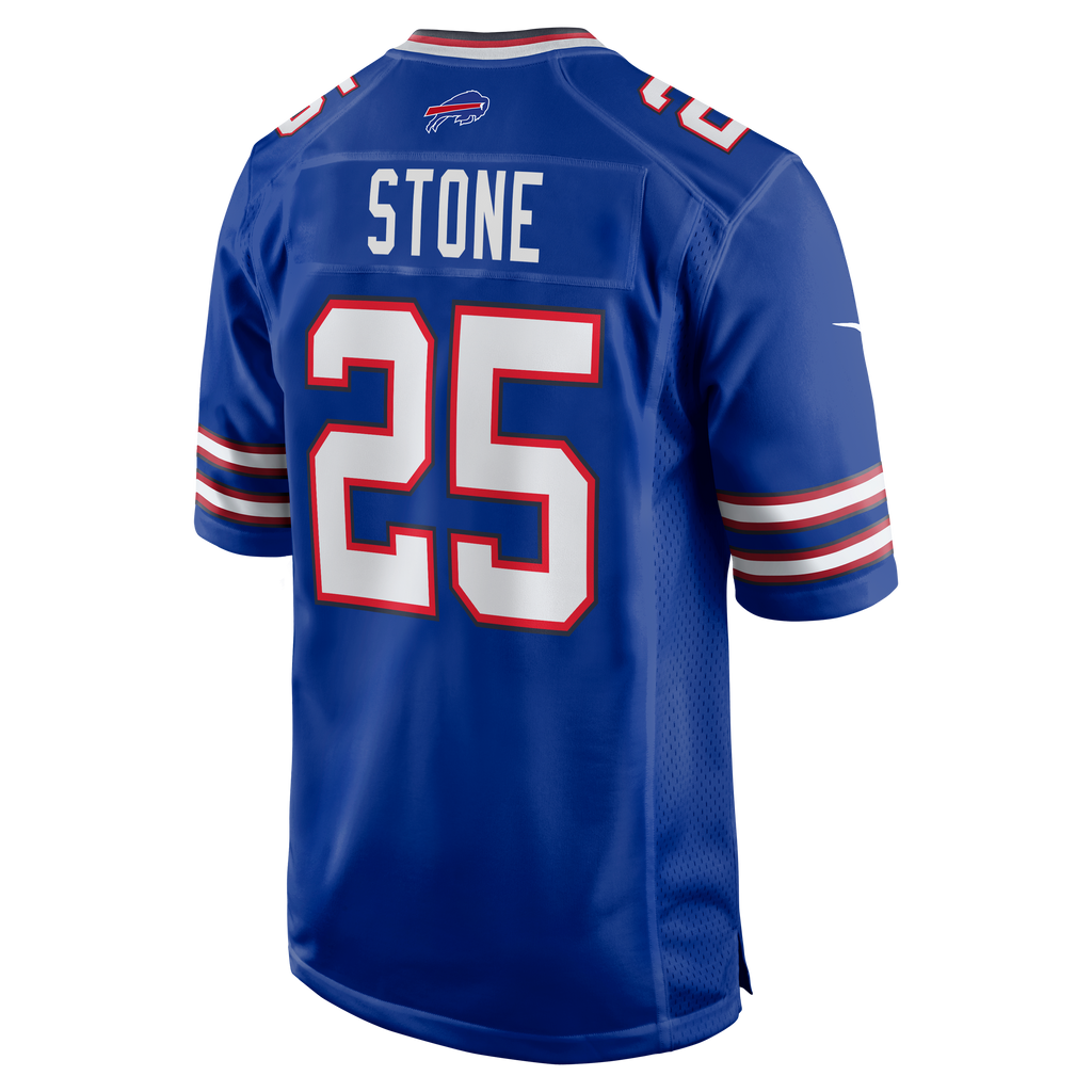 Men's Buffalo Bills Geno Stone Nike  Royal Team Game Jersey
