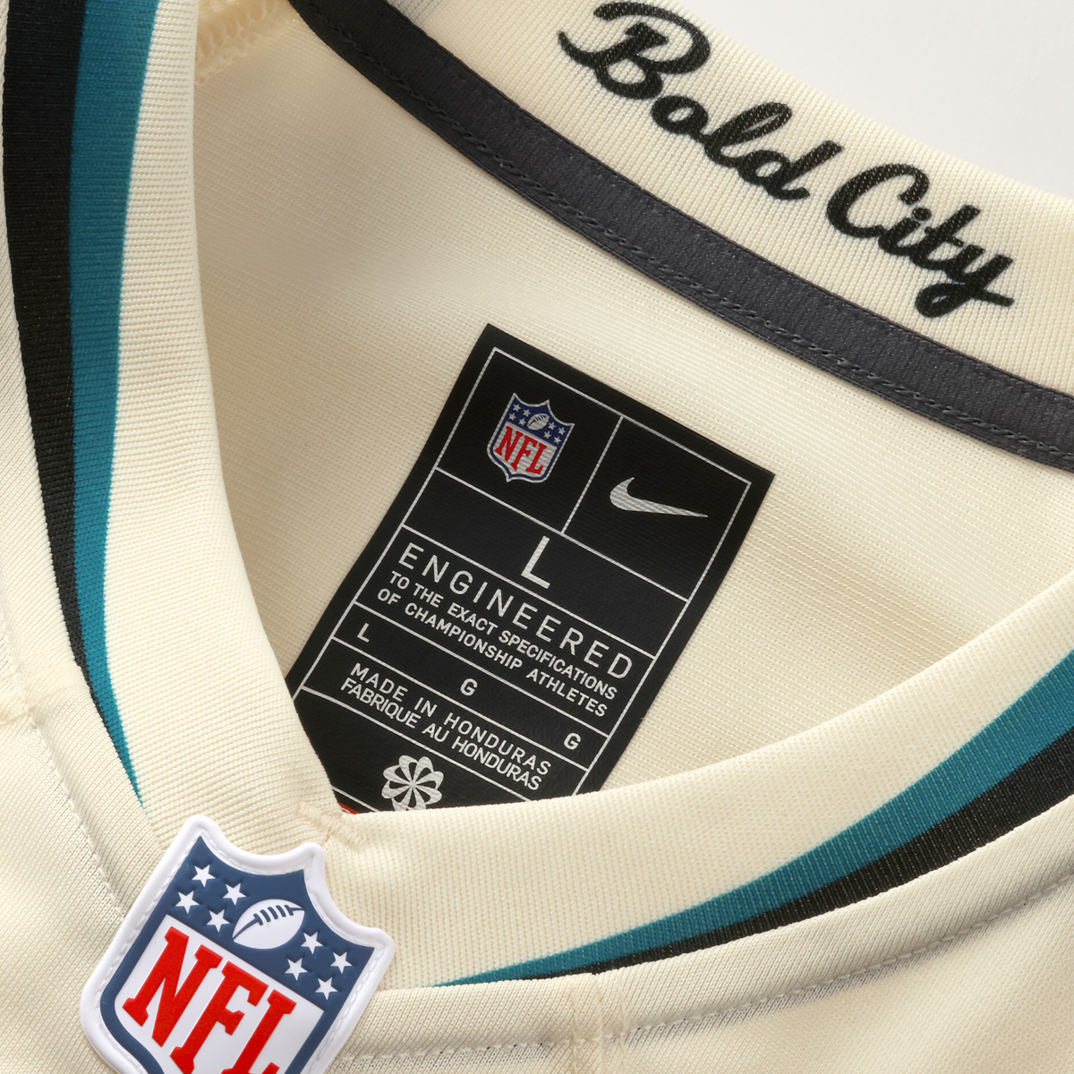 Men's Jacksonville Jaguars Trevor Lawrence Nike Natural 2026 Rivalries Collection Game Jersey