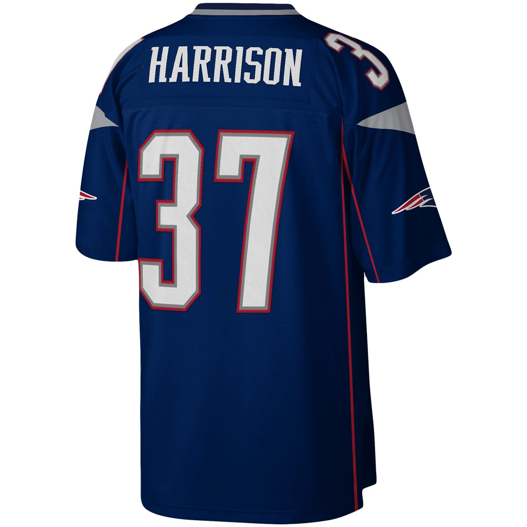 Men's New England Patriots Rodney Harrison Mitchell & Ness Navy Legacy Replica Jersey