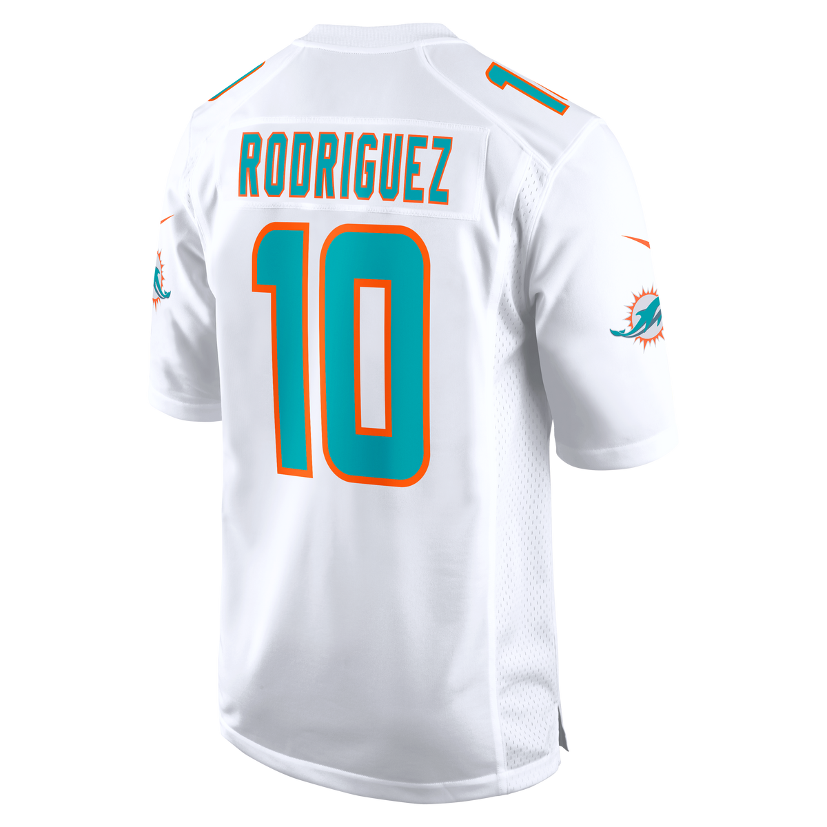 Men's Miami Dolphins Jacob Rodriguez Nike White Game Jersey