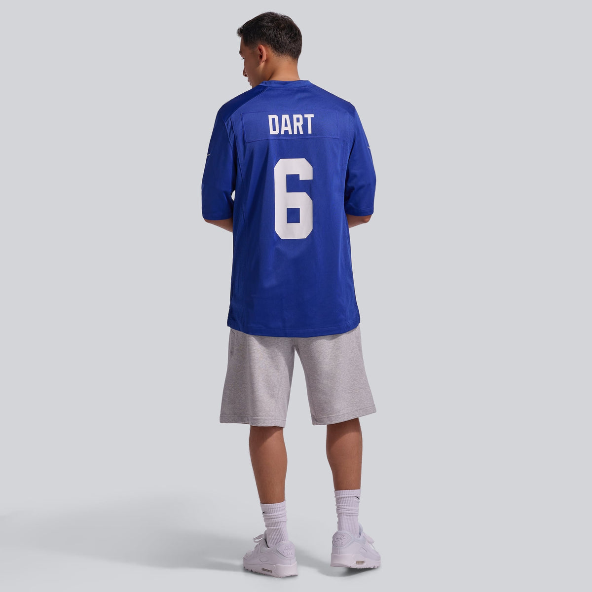 Men's New York Giants Jaxson Dart Nike Red Alternate Century Red Game Jersey
