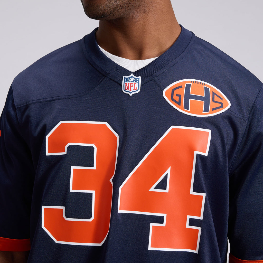 Men's Chicago Bears Walter Payton Nike Navy 2026 Rivalries Collection Game Jersey