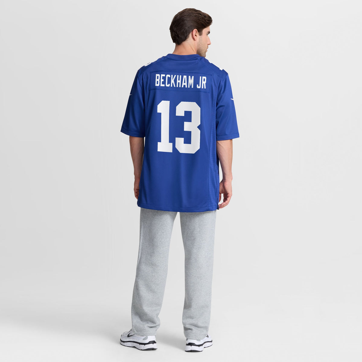 Men's New York Giants Odell Beckham Jr. Nike Royal Team Game Jersey