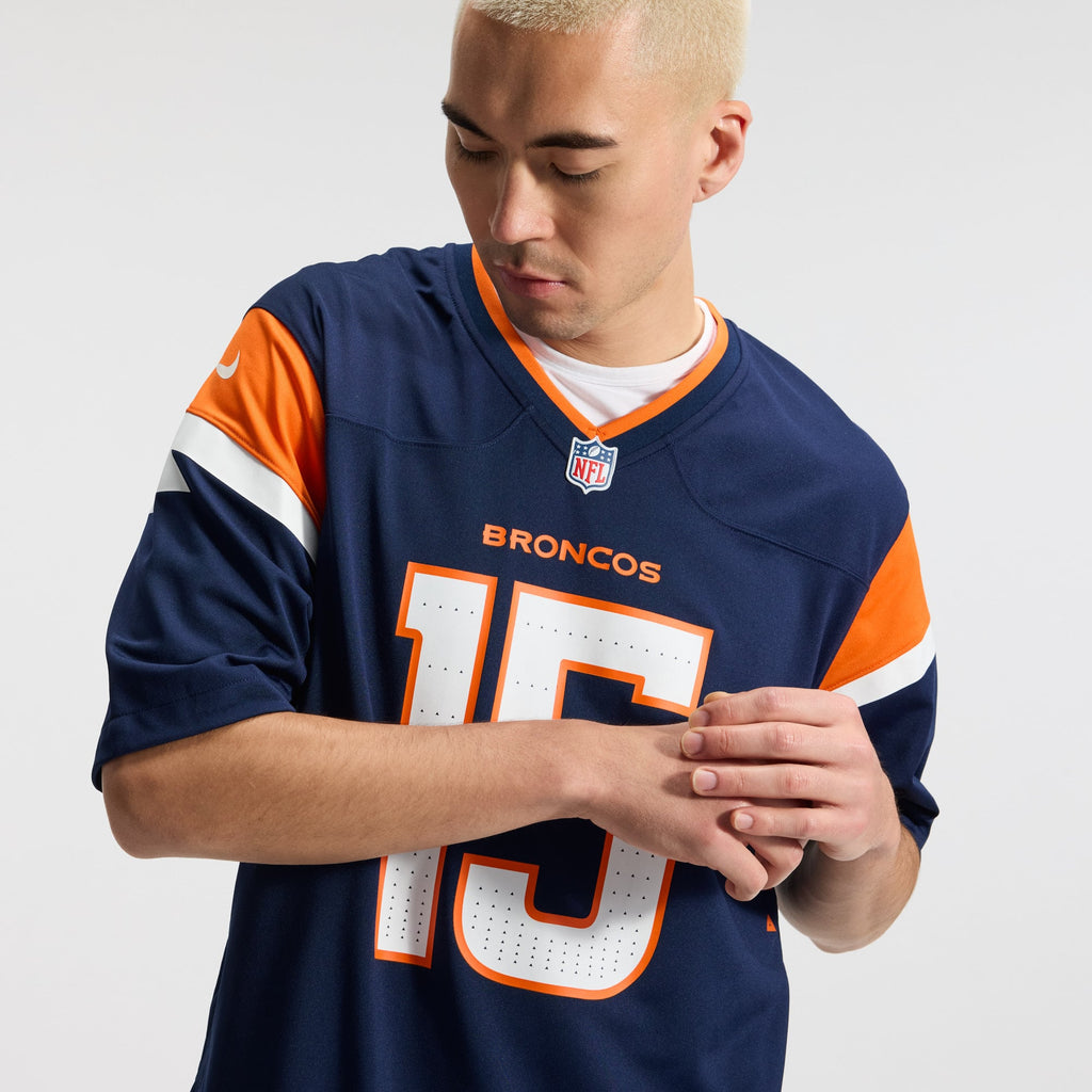 Men's Denver Broncos Nik Bonitto Nike  Orange Team Game Jersey