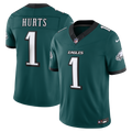 Men's Philadelphia Eagles Jalen Hurts Nike Midnight Green Team Vapor F.U.S.E. Stitched Limited Jersey