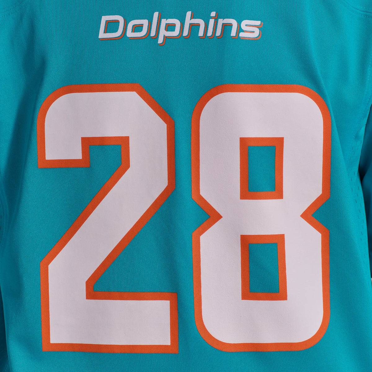 Men's Miami Dolphins De’Von Achane Nike Aqua Player Game Jersey