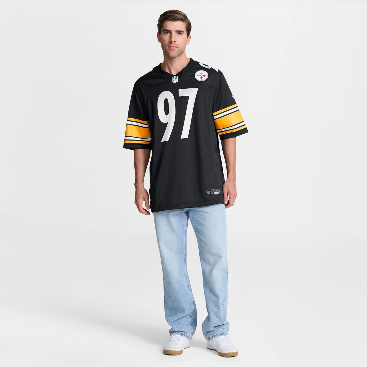 Men's Pittsburgh Steelers Cameron Heyward Nike Black Game Jersey