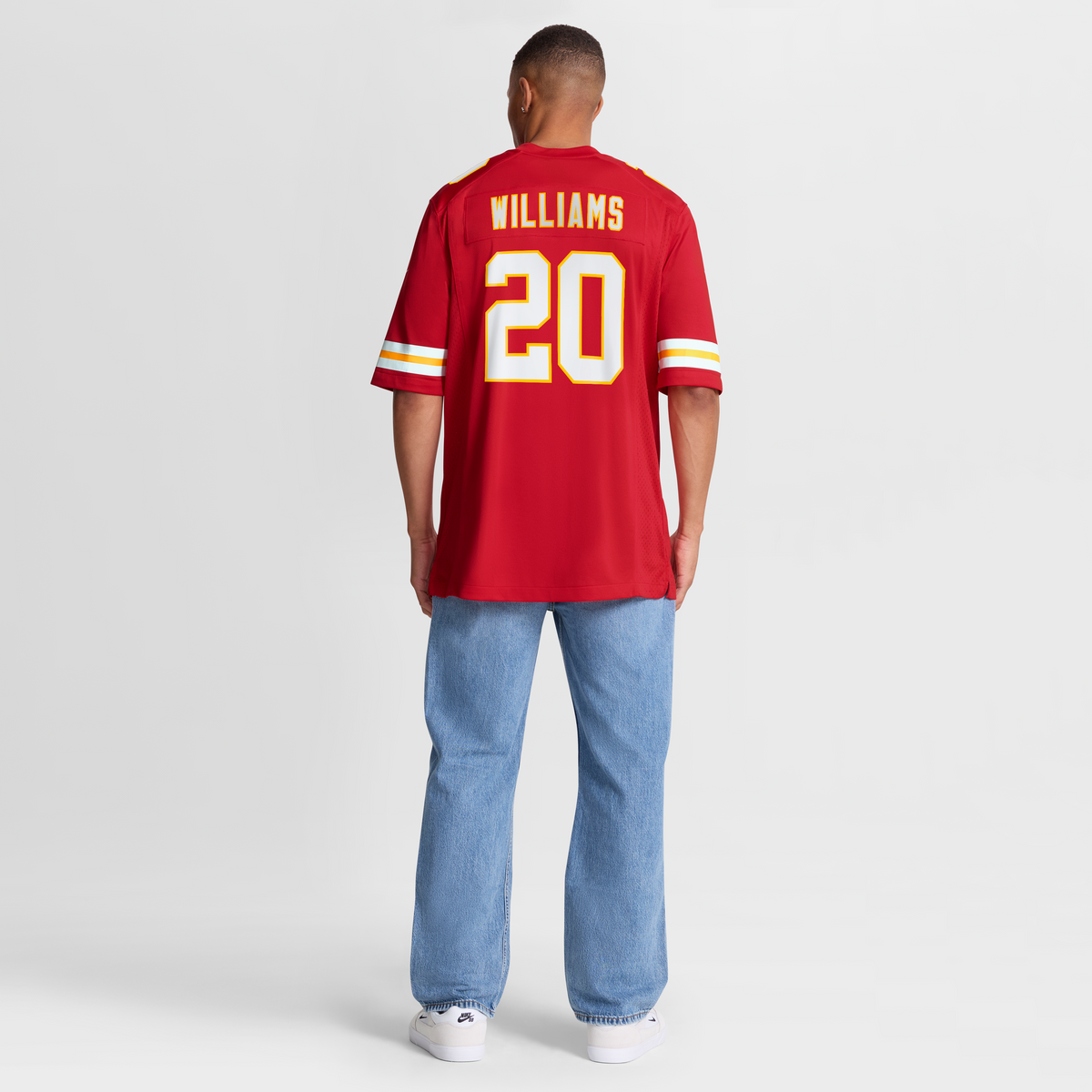 Men's Kansas City Chiefs Nohl Williams Nike  Red Team Game Jersey