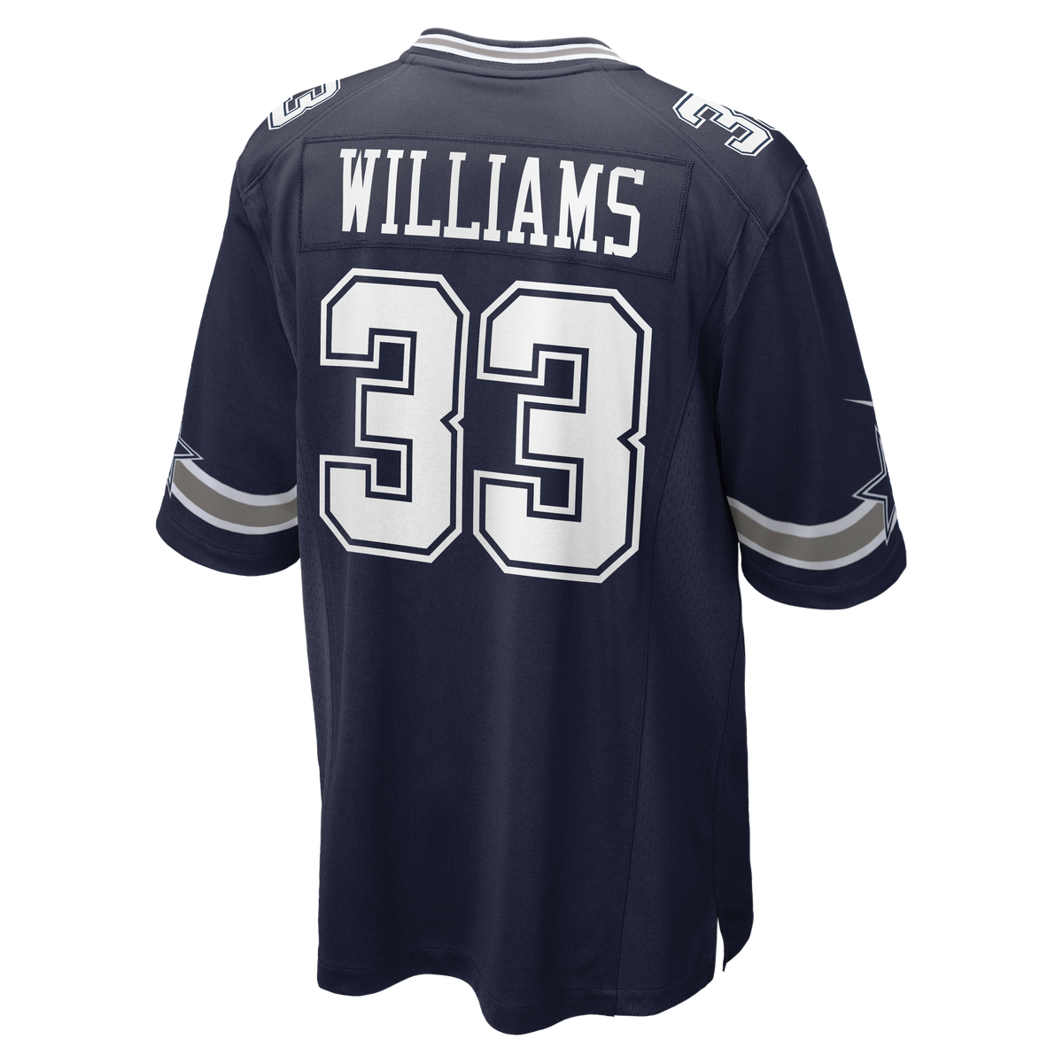Men's Dallas Cowboys Javonte Williams Nike Navy Team Game Jersey