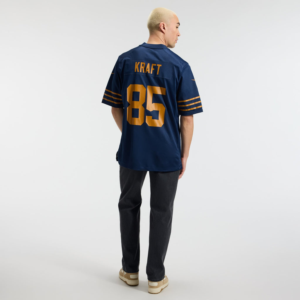 Men's Green Bay Packers Tucker Kraft Nike  Navy Alternate  Game Jersey