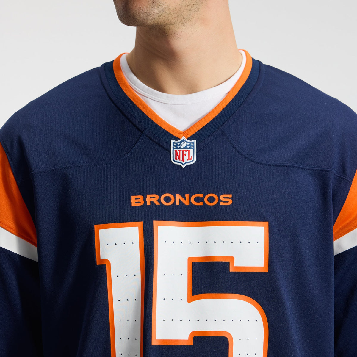 Men's Denver Broncos Nik Bonitto Nike  Orange Team Game Jersey