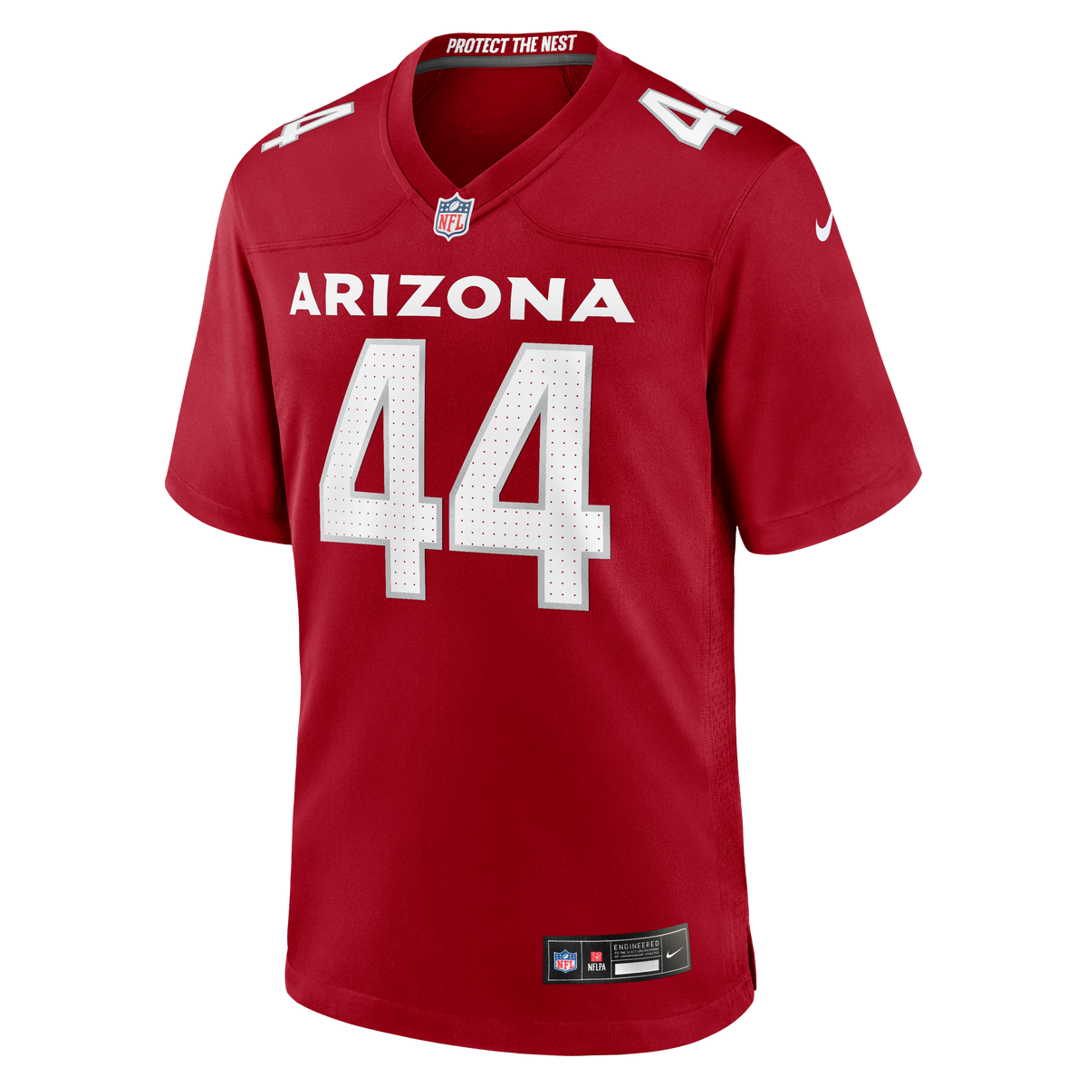 Men's Arizona Cardinals Owen Pappoe Nike  Cardinal Team Game Jersey