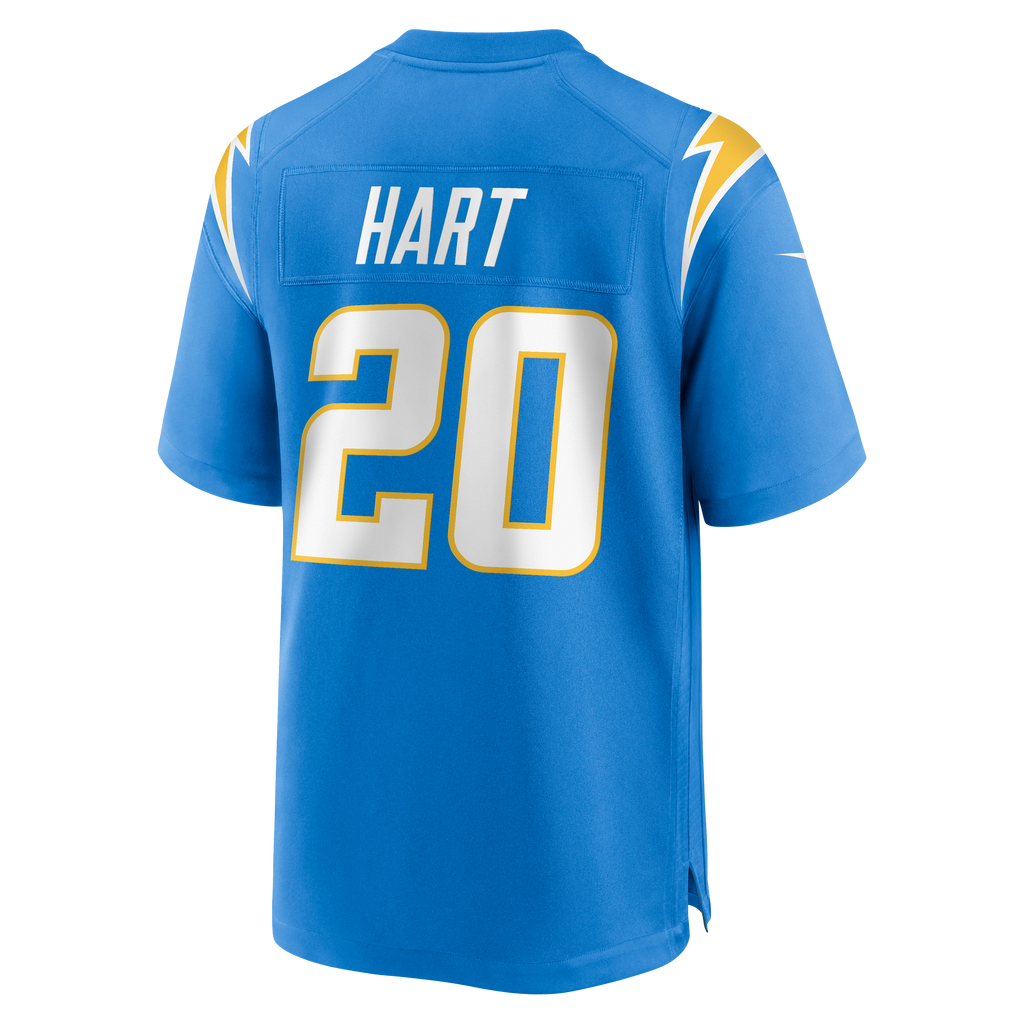 Men's Los Angeles Chargers Cam Hart Nike  Powder Blue Team Game Jersey