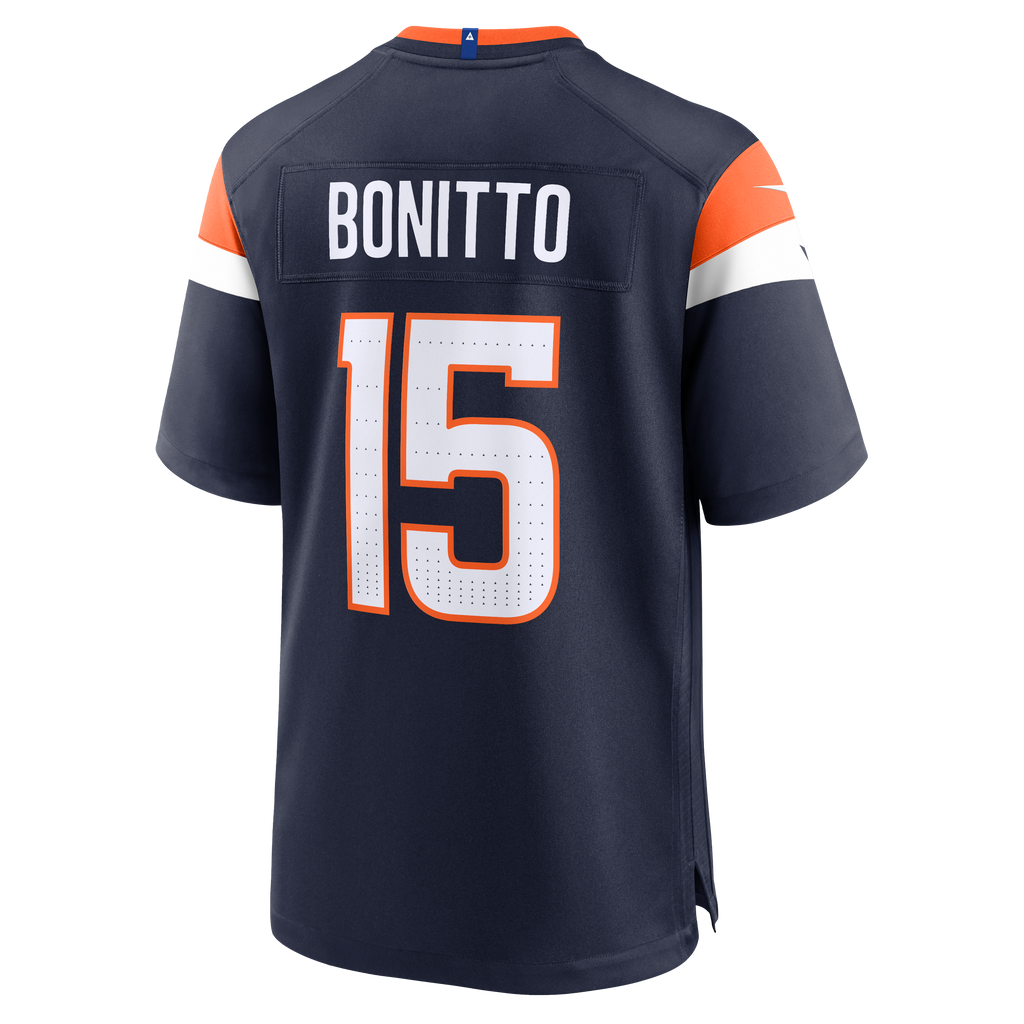 Men's Denver Broncos Nik Bonitto Nike  Orange Team Game Jersey