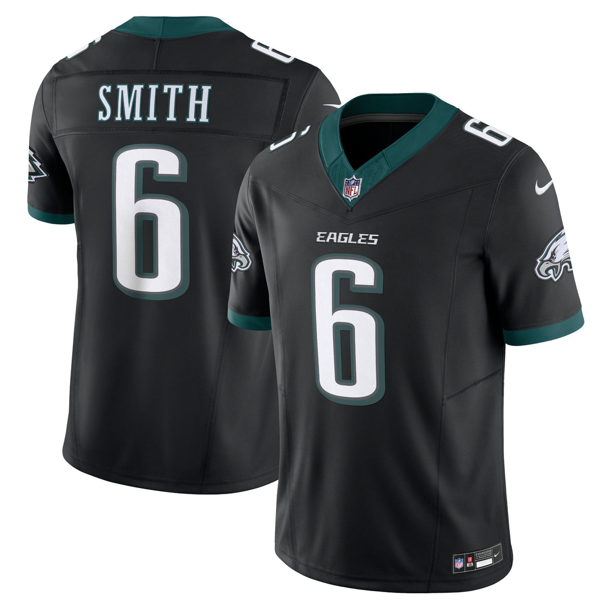 Men's Philadelphia Eagles DeVonta Smith Nike White Vapor F.U.S.E. Limited Jersey