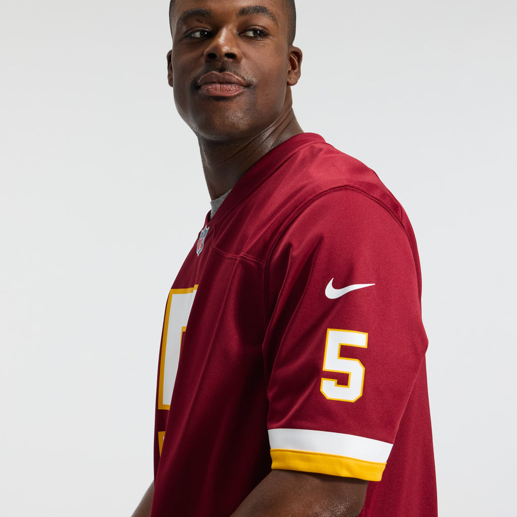 Men's Washington Commanders Jayden Daniels Nike Burgundy Game Jersey