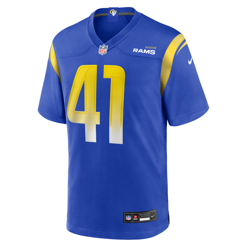 Men's Los Angeles Rams Cameron McCutcheon Nike Royal  Game Jersey