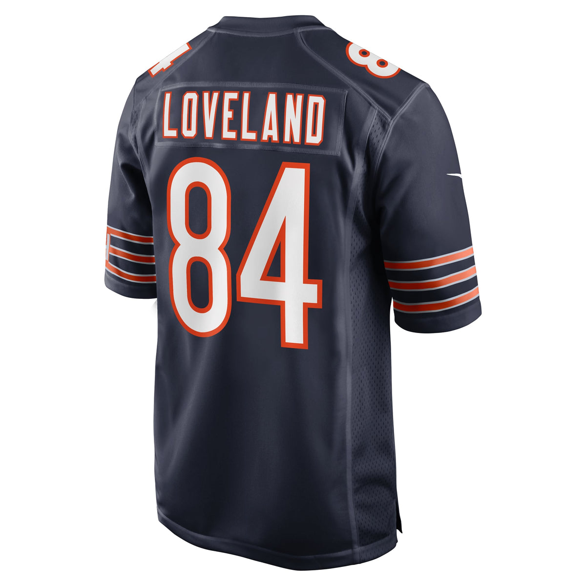 Men's Chicago Bears Colston Loveland Nike Orange Alternate Game Player Jersey