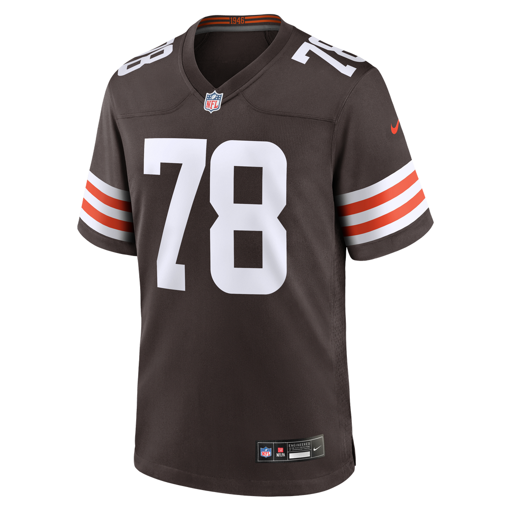 Men's Cleveland Browns Jack Conklin Nike Brown Game Player Jersey