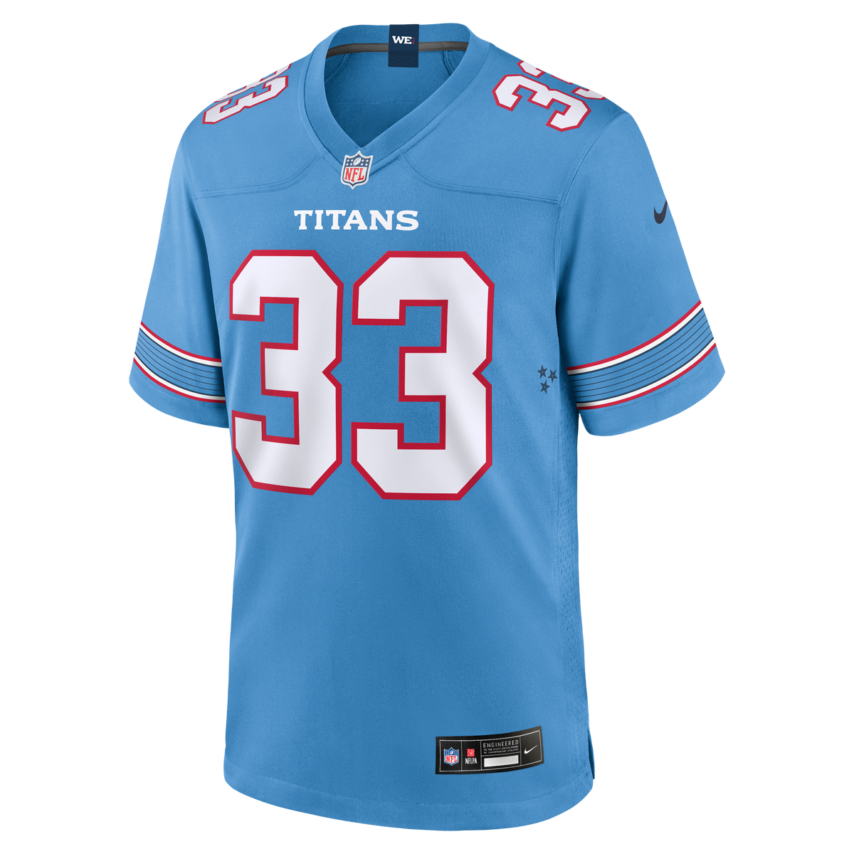 Men's Tennessee Titans Cedric Gray Nike Light Blue Game Jersey