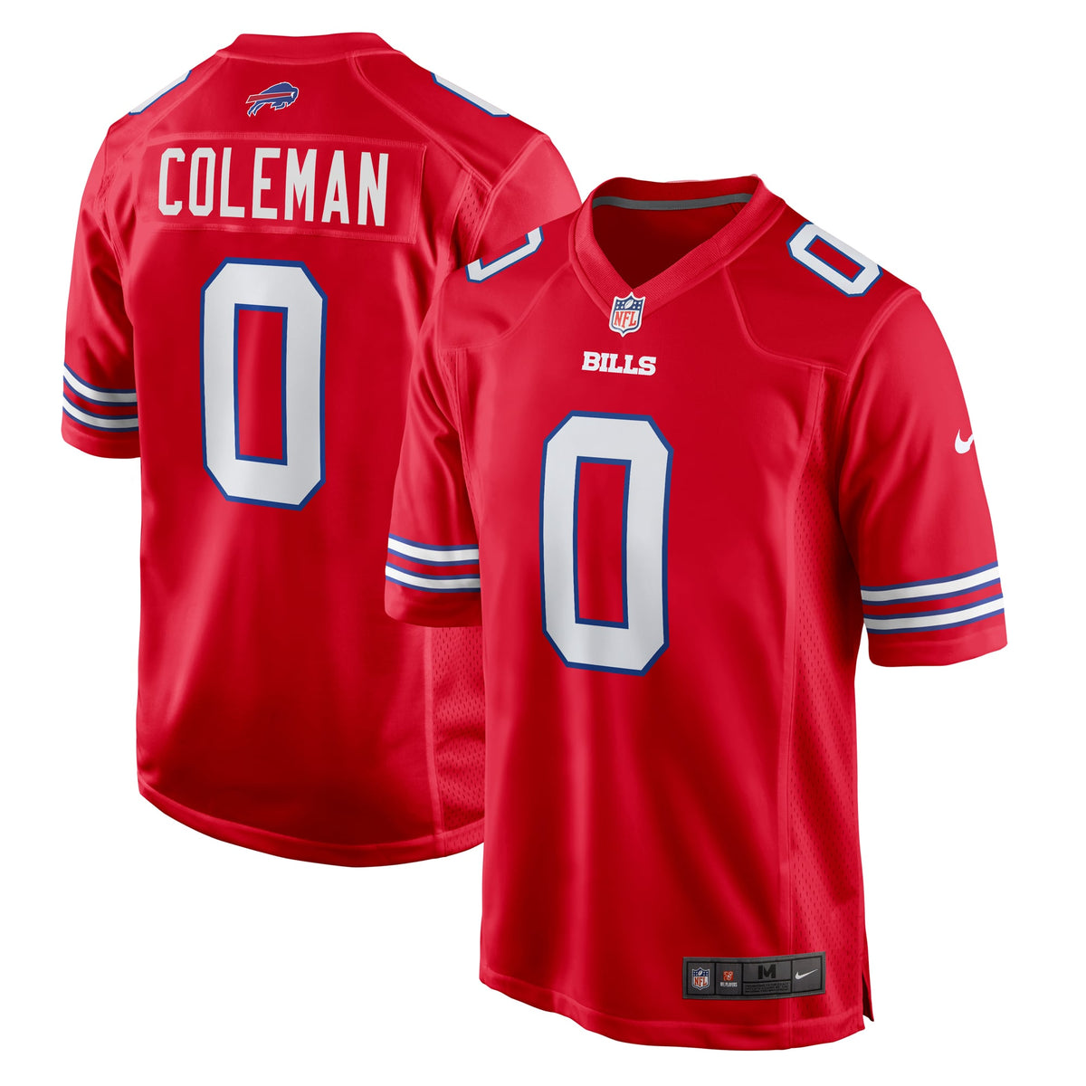 Men's Buffalo Bills Keon Coleman Nike Gray Nickel City Game Jersey