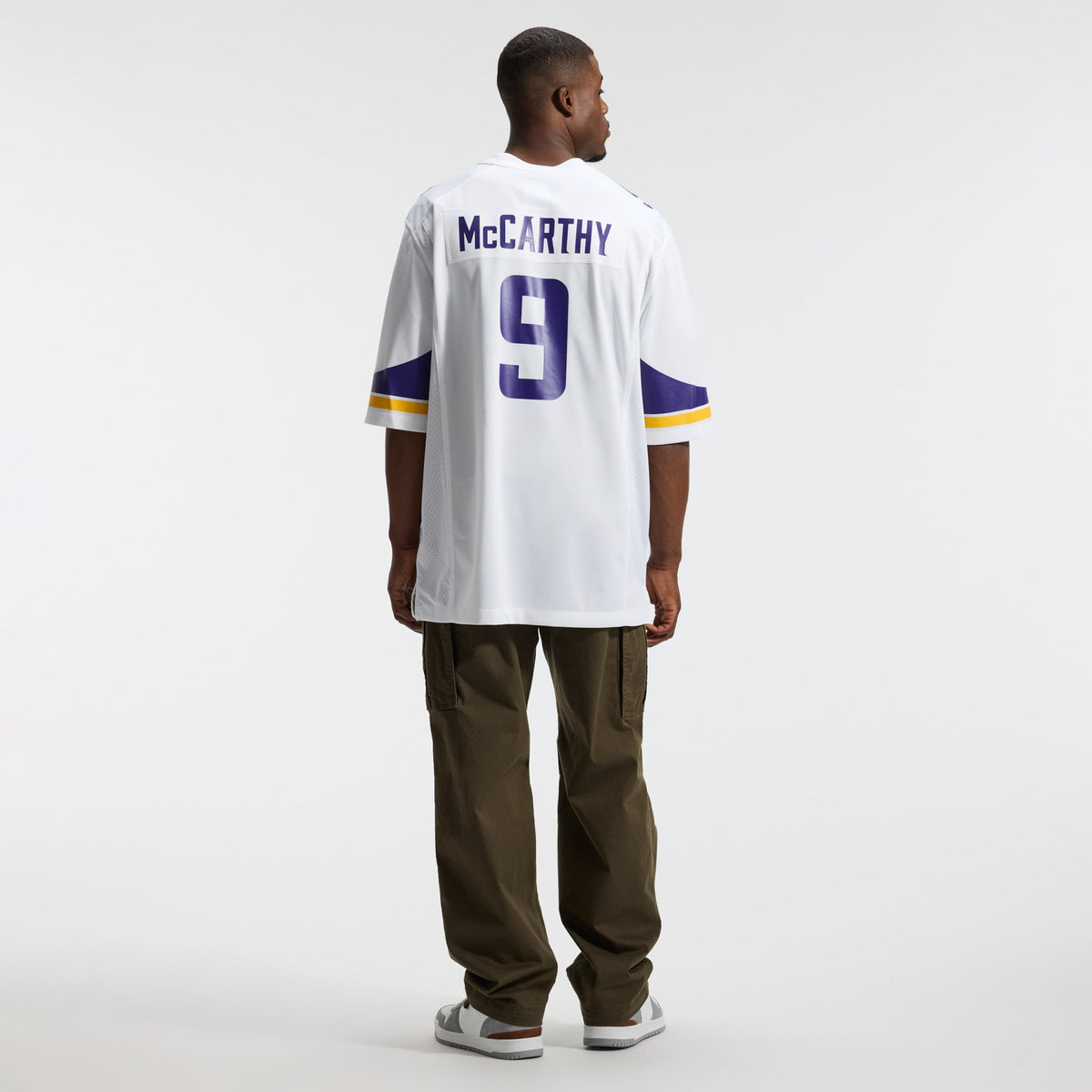 Men's Minnesota Vikings J.J. McCarthy Nike  White Game Jersey