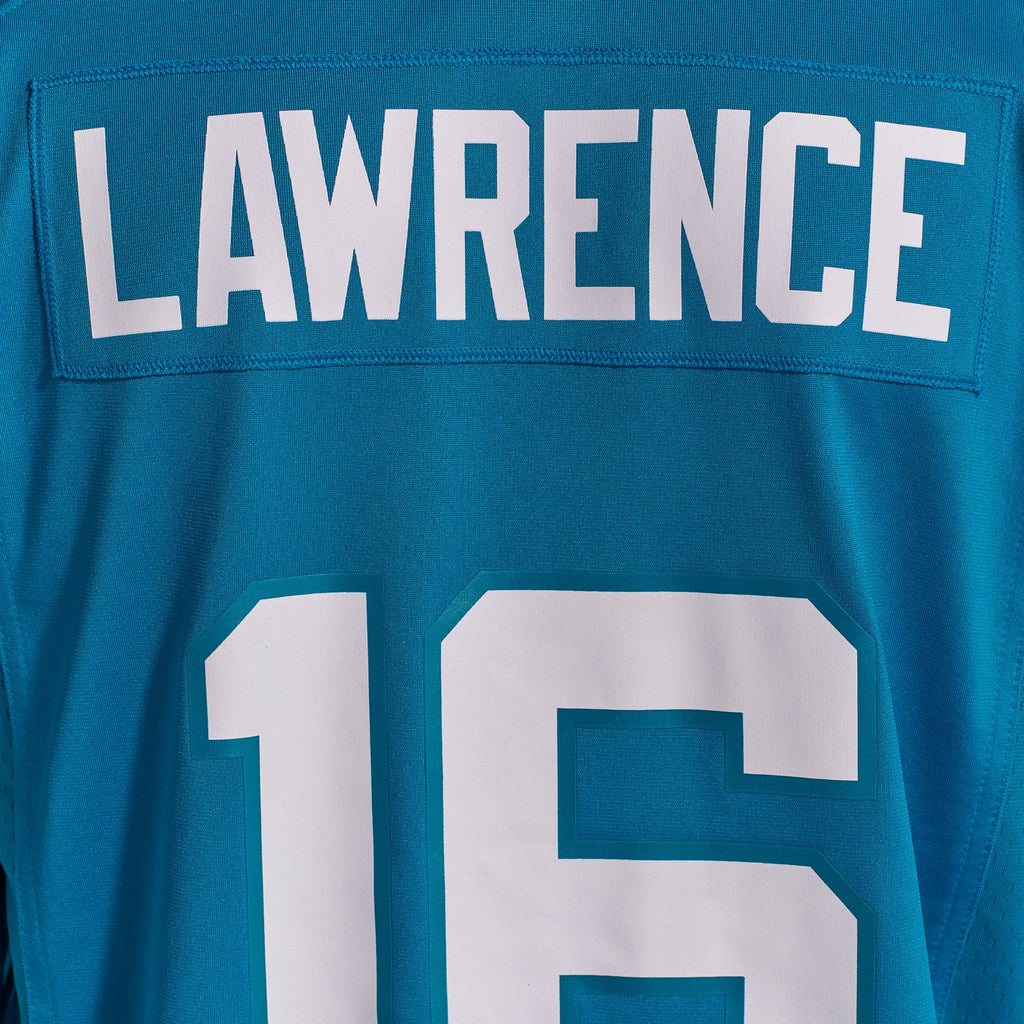 Men's Jacksonville Jaguars Trevor Lawrence Nike Teal Home Game Jersey