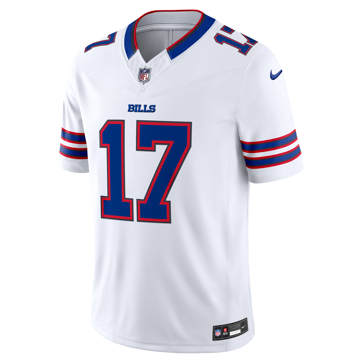 Men's Buffalo Bills Josh Allen Nike Red Alternate Vapor F.U.S.E. Stitched Limited Jersey