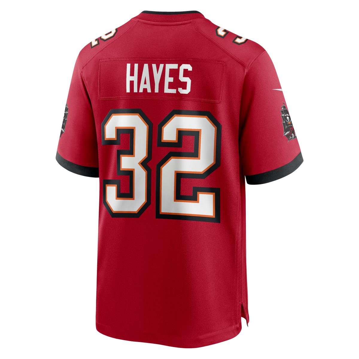 Men's Tampa Bay Buccaneers Josh Hayes Nike  Red  Game Jersey