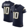 Men's Los Angeles Chargers Justin Herbert Nike Navy Alternate Vapor F.U.S.E. Elite Jersey