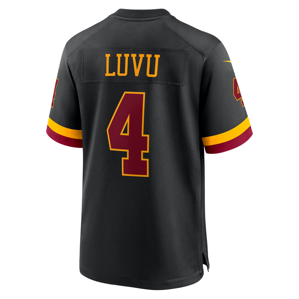 Men's Washington Commanders Frankie Luvu Nike Black Hail Raiser Alternate Game Jersey