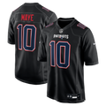 Men's New England Patriots Drake Maye Nike Carbon Black Game Jersey