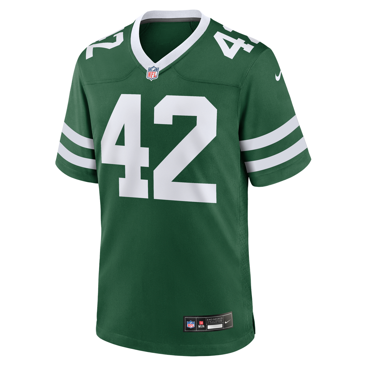 Men's New York Jets Thomas Hennessy Nike Legacy Green Team Game Jersey