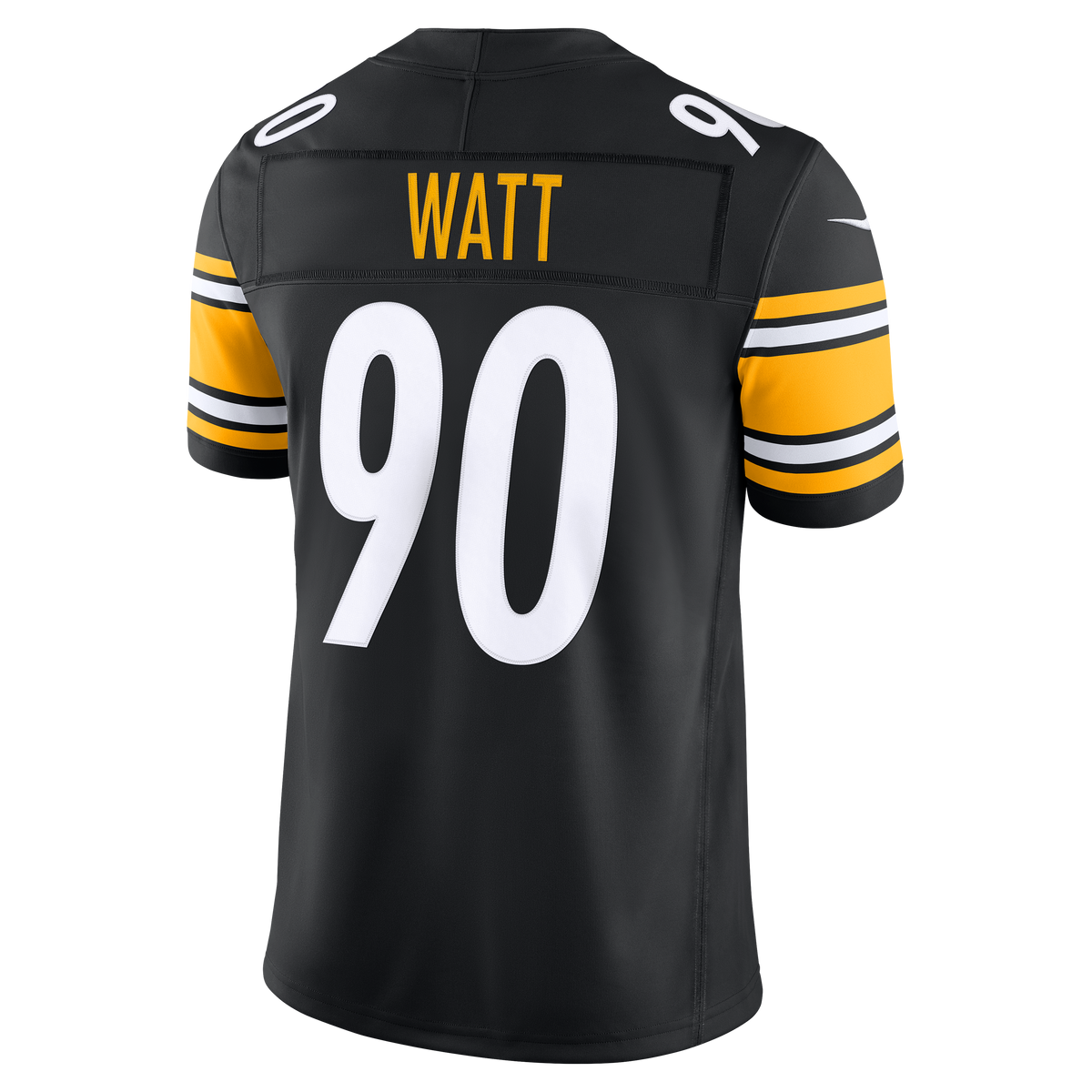 Men's Pittsburgh Steelers T.J. Watt Nike Gold Alternate Vapor F.U.S.E. Stitched Limited Jersey
