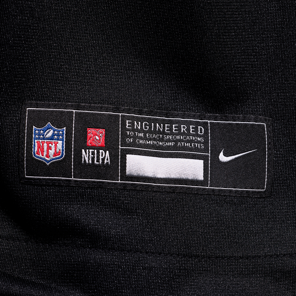 Men's Atlanta Falcons Nathan Carter Nike  Black Team Game Jersey