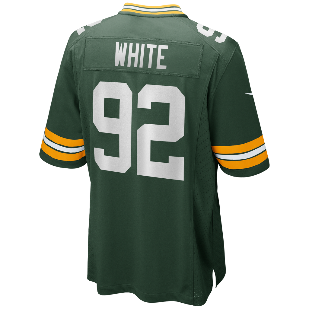 Men's Green Bay Packers Reggie White Nike Green Game Retired Player Jersey