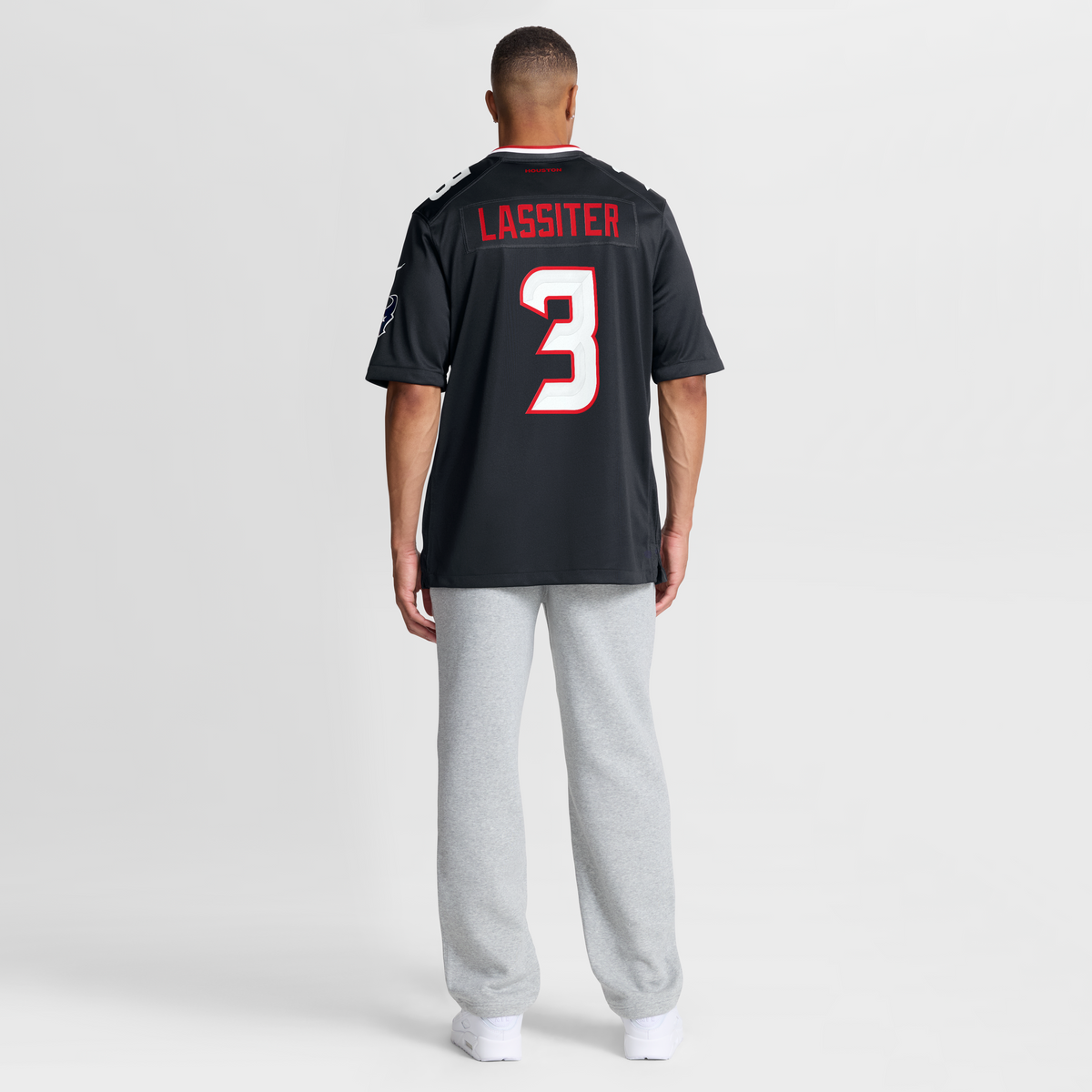 Men's Houston Texans Kamari Lassiter Nike  Navy Team Game Jersey