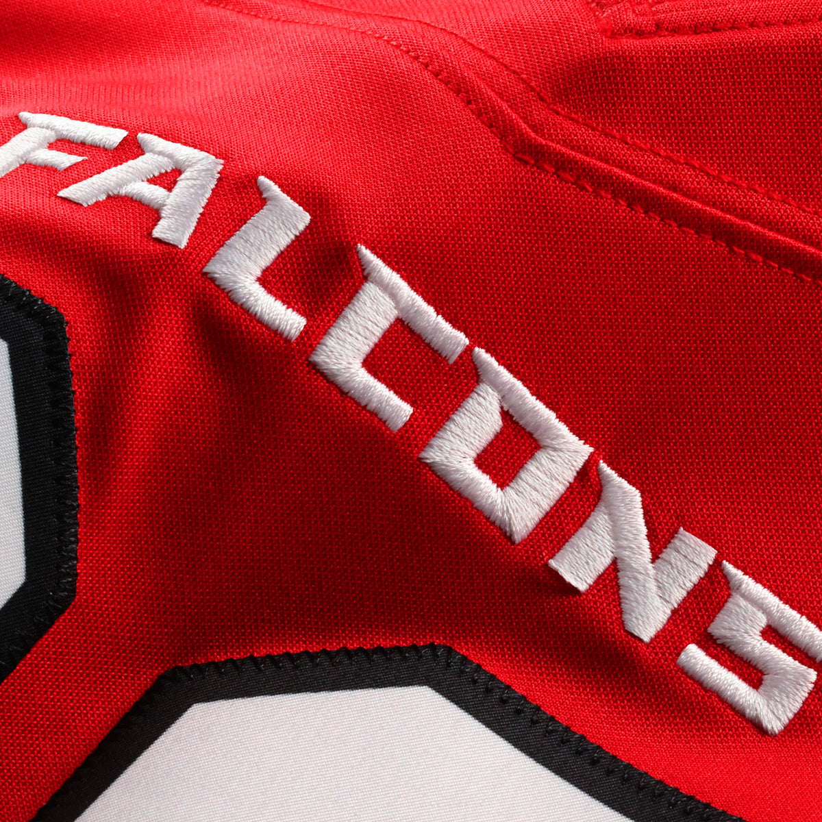 Men's Atlanta Falcons Jalon Walker Nike Red Team Vapor F.U.S.E. Stitched Limited Jersey