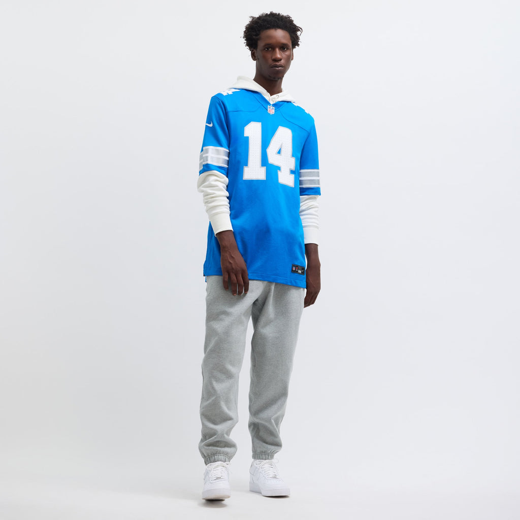 Men's Detroit Lions Amon-Ra St. Brown Nike Black 2nd Alternate Game Jersey