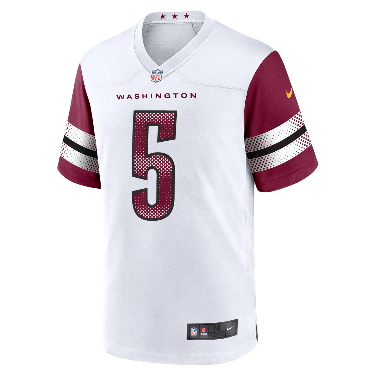 Men's Washington Commanders Jayden Daniels Nike White  Player Game Jersey